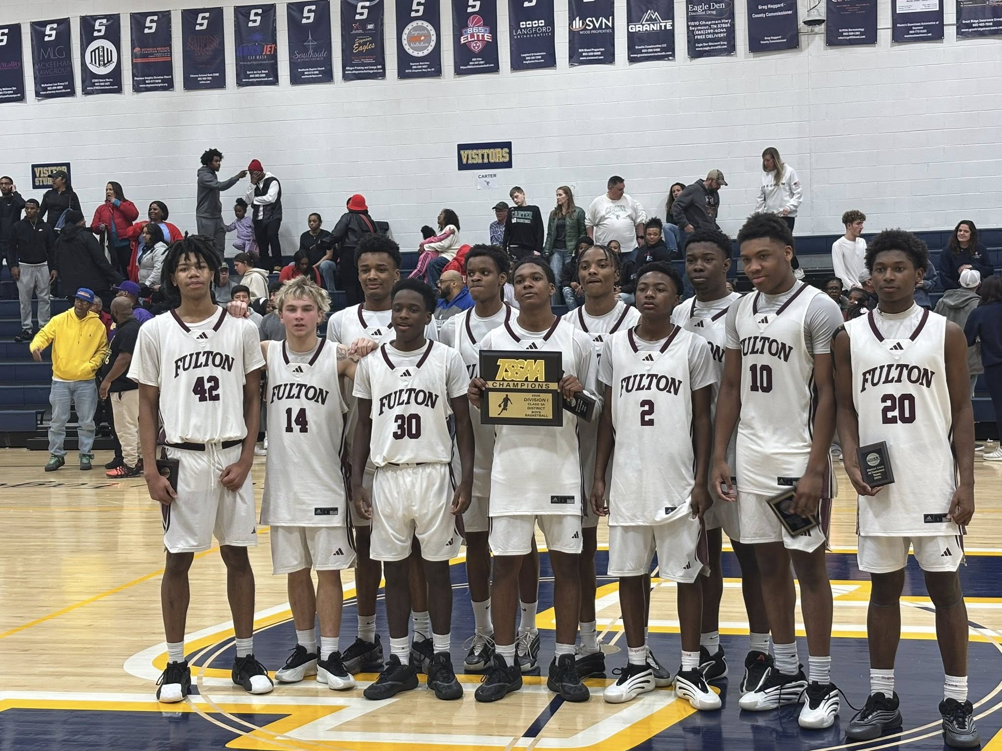 Featured image for “Fulton leads from start to finish, defeats Austin-East for 4th district title in 5 years”