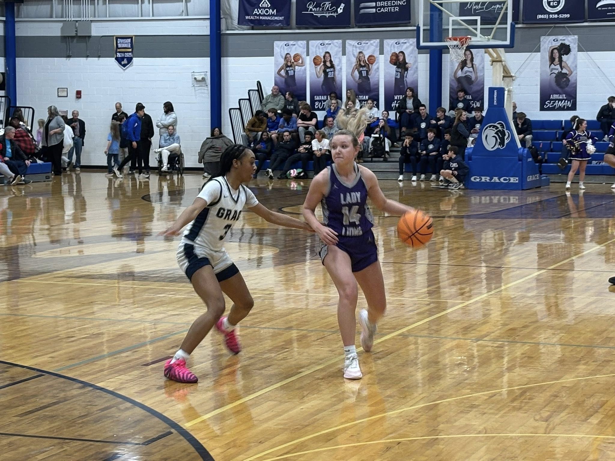 Featured image for “Lady Lions suffer difficult loss to Grace Christian in district semis”