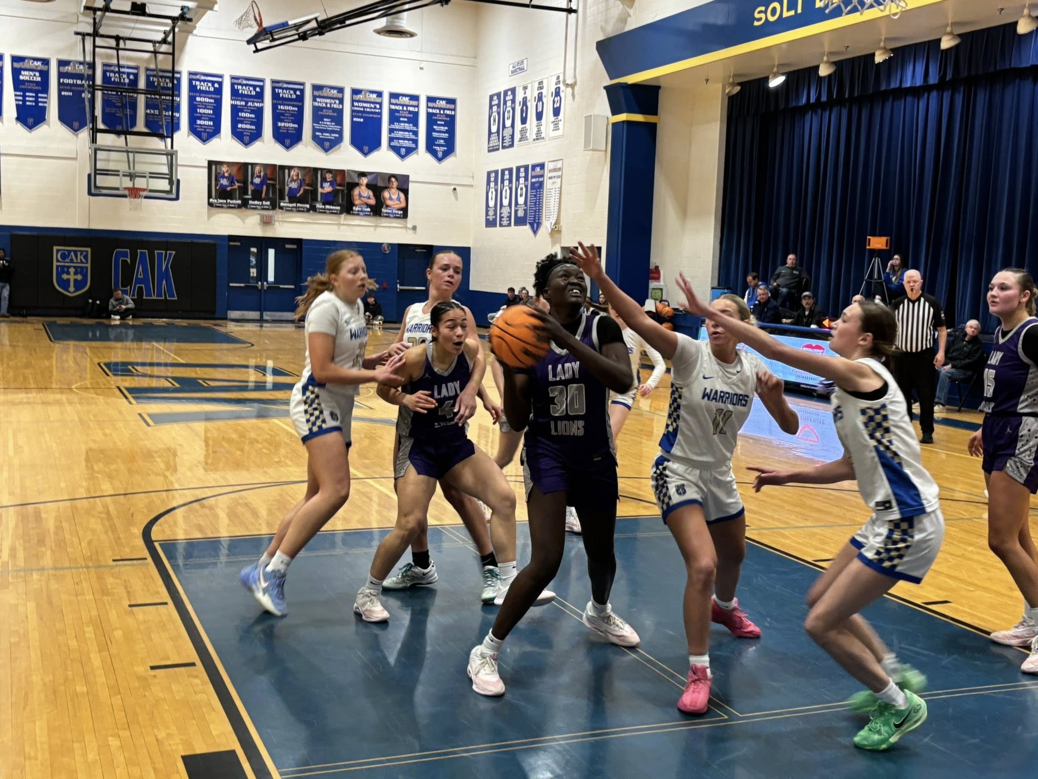 Featured image for “Lady Lions fall at CAK to finish 2nd in district”